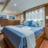 MUCHO GUSTO power catamaran yacht charter cabin-king