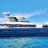 MARE BLU power catamaran yacht charter exterior