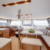 ALICE catamaran yacht charter saloon