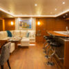 SEA BOSS power catamaran yacht charter saloon