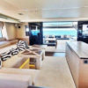 MARE BLU power catamaran yacht charter fly saloon